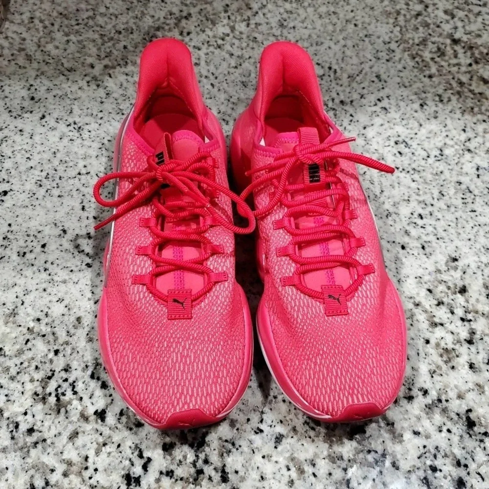 Puma Hybrid Mode Xt hyper pink silver cushioned lightweight sneakers size 10 new
